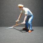 Bauer maeht mit Sense